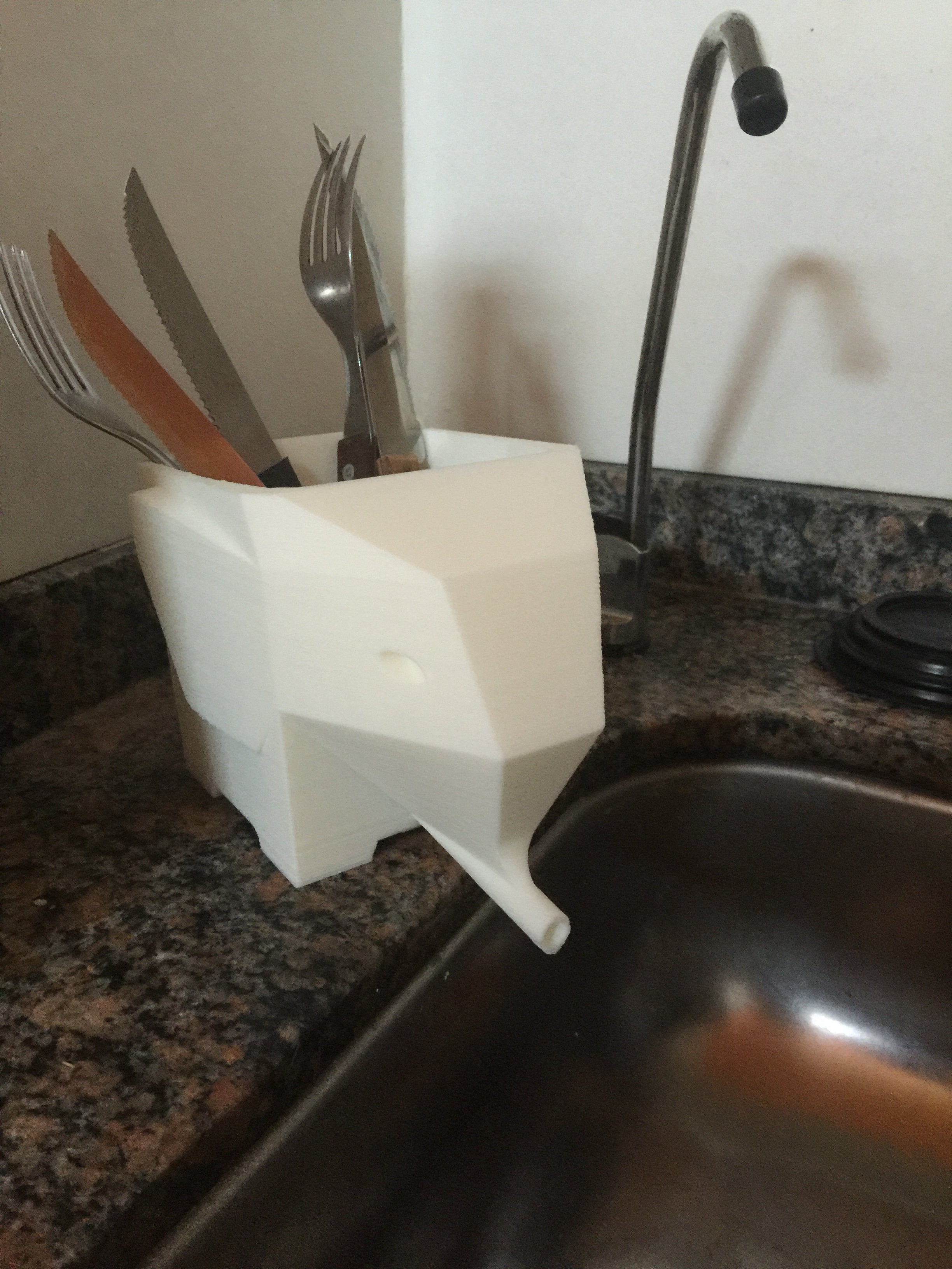 Utensil Holder Elephant